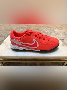 Nike JR Tiempo Legend 10 Academy Turf Low-Top Soccer Shoes - 4.5Y